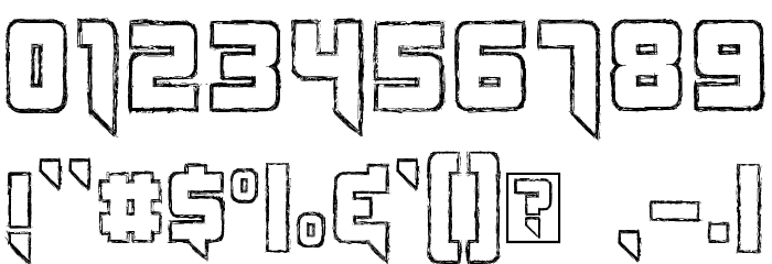 Splincide Font OTHER CHARS