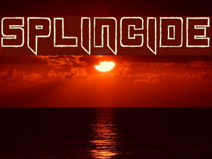 Splincide Font examples