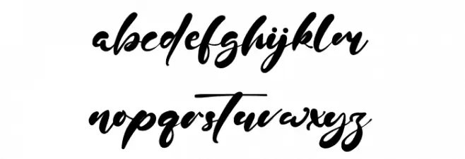 Splinteer Font LOWERCASE