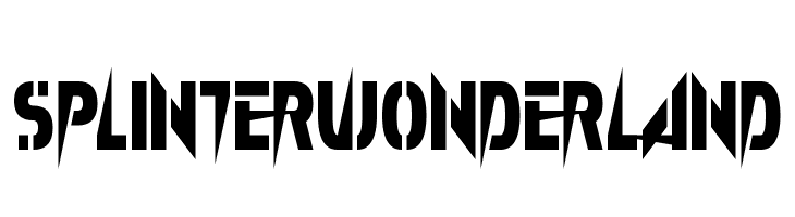 Splinter Wonderland  Free Fonts Download
