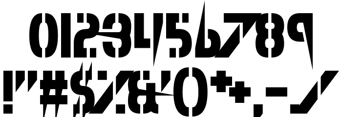 Splinter Wonderland Font OTHER CHARS