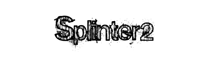 Splinter2  Fuentes Gratis Descargar