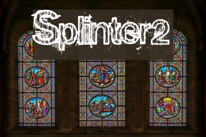 Splinter2 Font examples