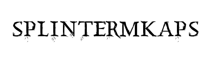 SplinterMKaps  Free Fonts Download