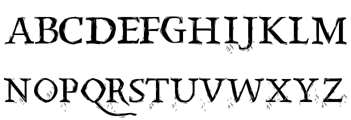 SplinterMKaps Font LOWERCASE