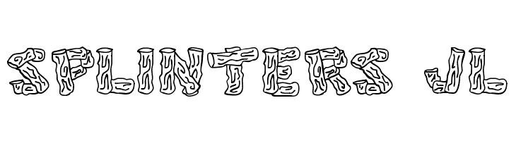 Splinters JL Font