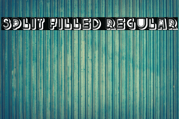 Split Filled Regular Example 3