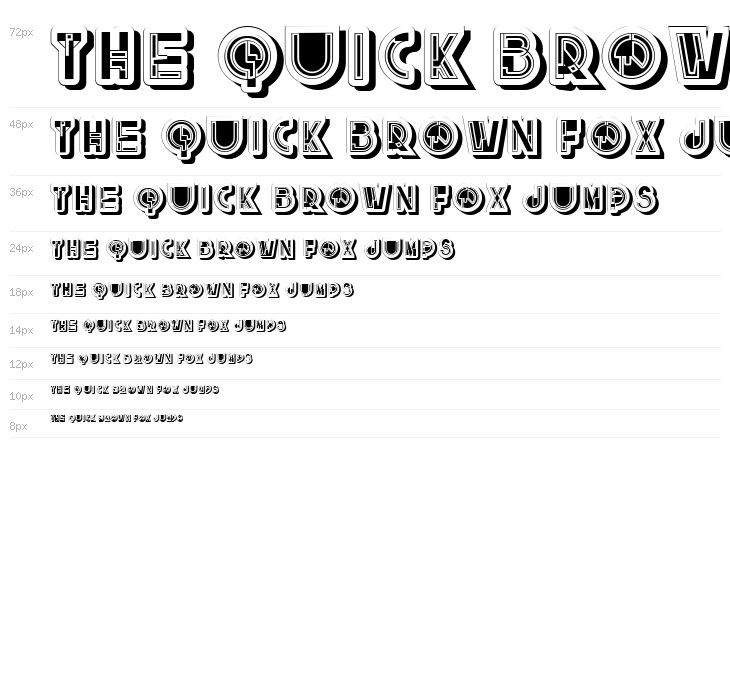 Split Filled Regular Waterfall