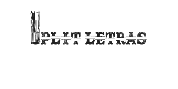 Split Letras Logo