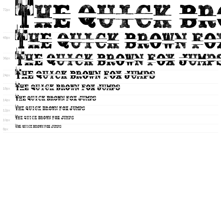 Split Letras Waterfall