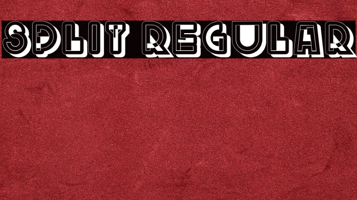 Split Regular Example 2