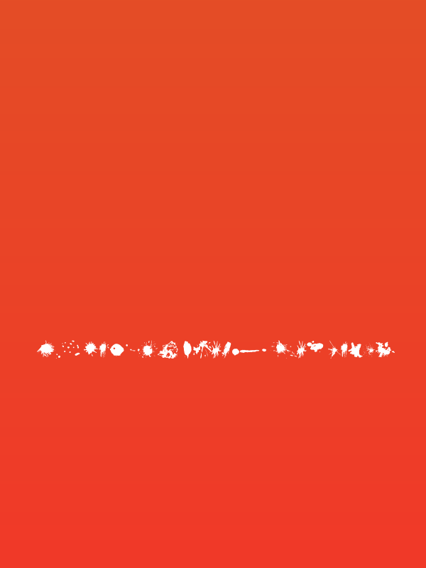 Split splat splodge Poster