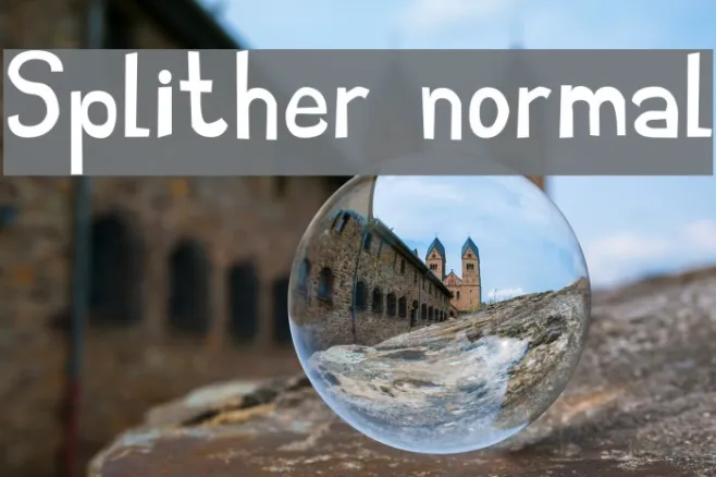 Splither normal Example 3