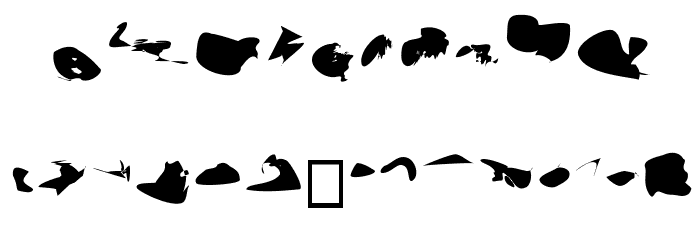 Splitter Font OTHER CHARS