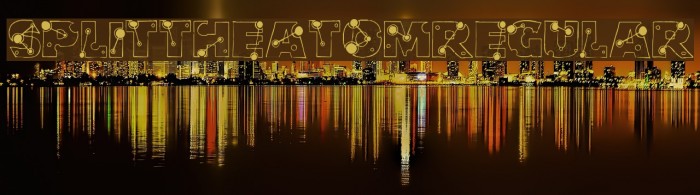 SplittheAtom-Regular Font examples