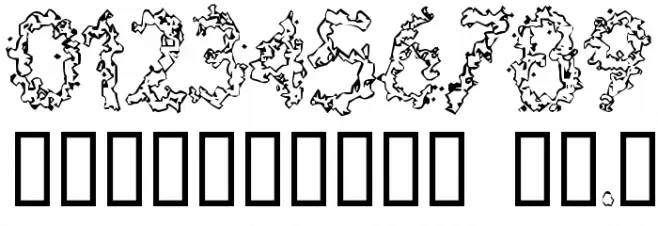 Splooge Font OTHER CHARS