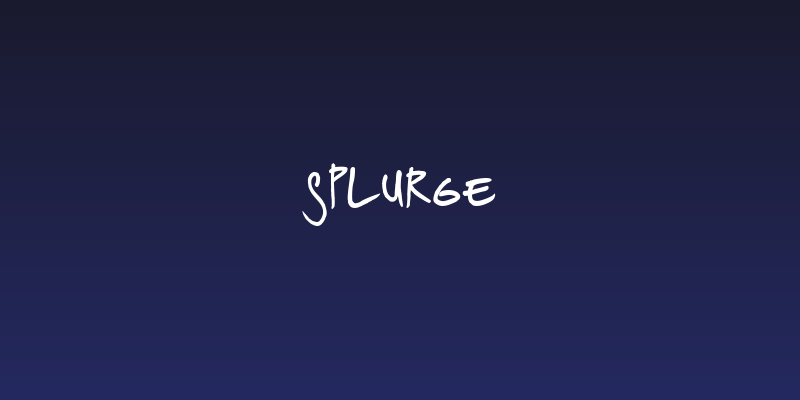 Splurge Social Header