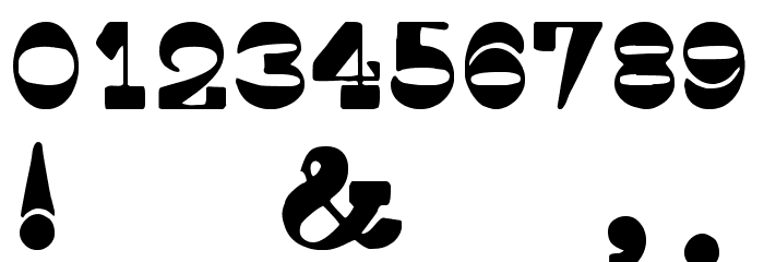Spoghetti Western tfb Font OTHER CHARS