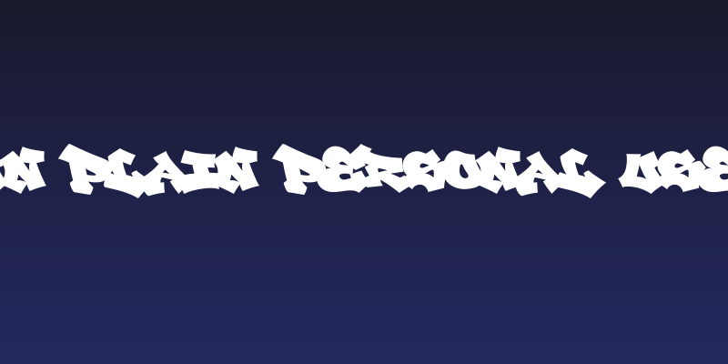 Spoken Plain PERSONAL USE ONLY Social Header