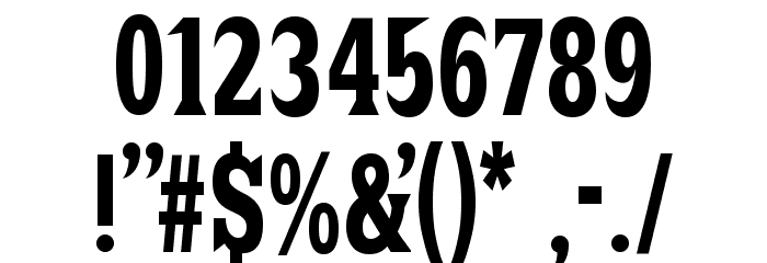 Spondulix Font OTHER CHARS