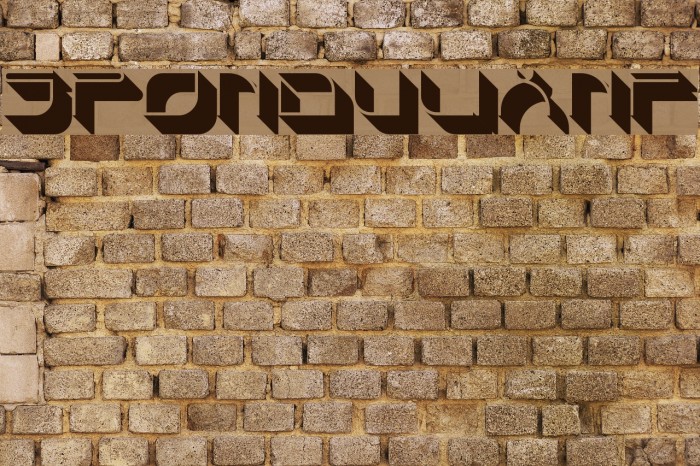 SpondulixNF Font examples