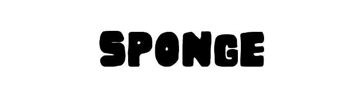 Sponge  Free Fonts Download
