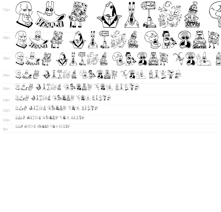 SpongeBoB Painting Waterfall