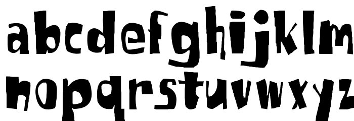 SpongeFont SquareType Fonte MINÚSCULAS