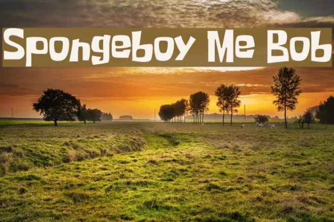 Spongeboy Me Bob Example 3