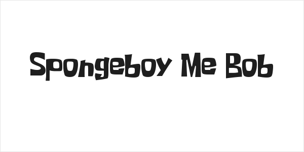 Spongeboy Me Bob Logo