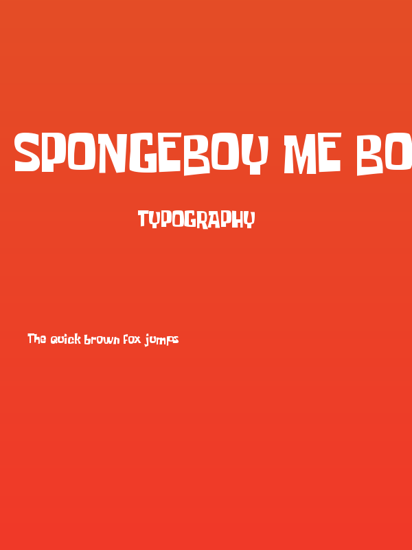 Spongeboy Me Bob Poster