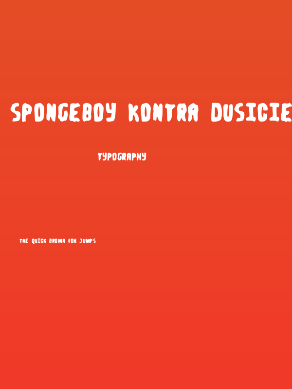 Spongeboy kontra Dusiciel Poster