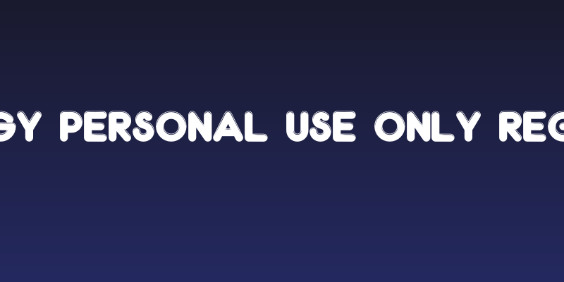 Spongy PERSONAL USE ONLY Regular Social Header