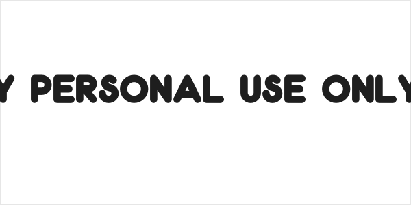 Spongy PERSONAL USE ONLY Solid Logo