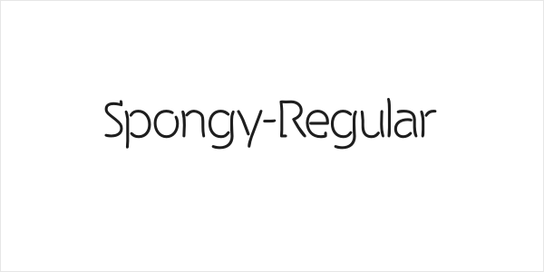 Spongy-Regular Logo