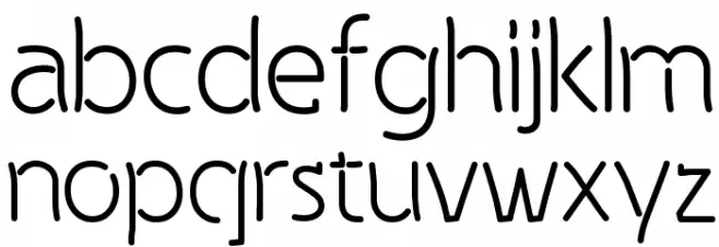 Spongy Thinsville Caratteri MINUSCOLO