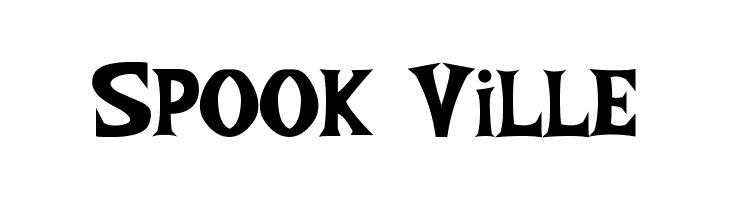 Spook Ville  Free Fonts Download