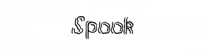 Spook  baixar fontes gratis