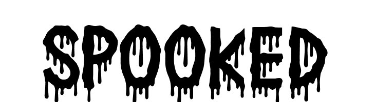 Spooked  Скачать бесплатные шрифты