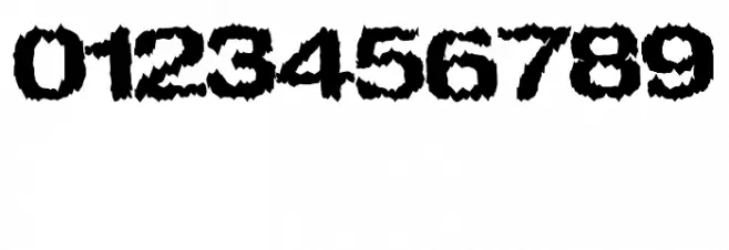 Spookies Font OTHER CHARS