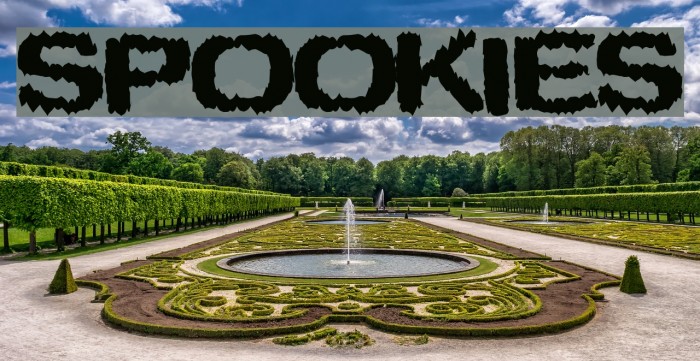 Spookies Font examples