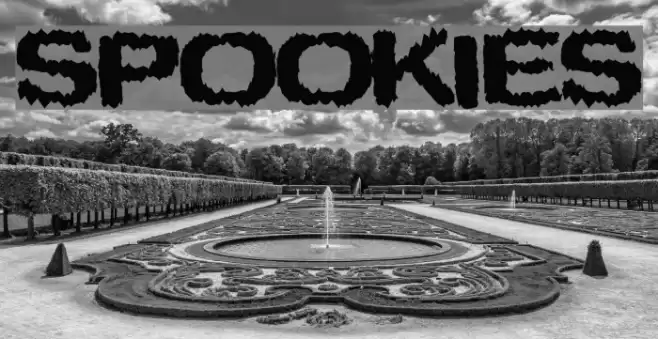 Spookies Font examples