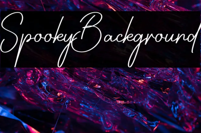 Spooky Background Example 3