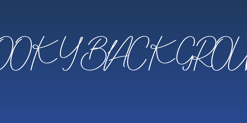 Spooky Background Social Header