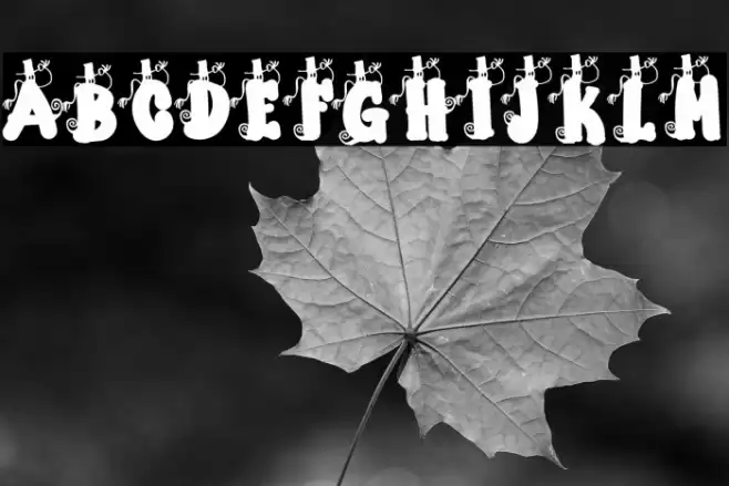 Spooky Barbiey Font examples