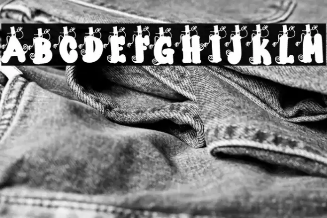 Spooky Barbiey Font examples