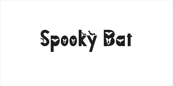Spooky Bat Logo