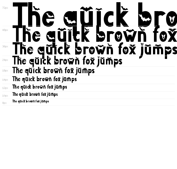 Spooky Bat Waterfall