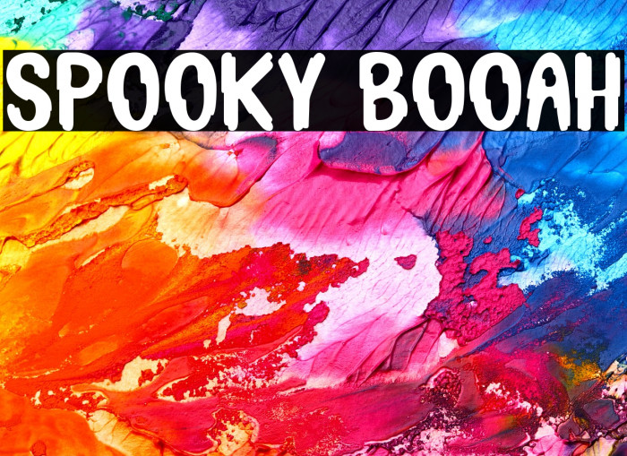 Spooky Booah Example 1