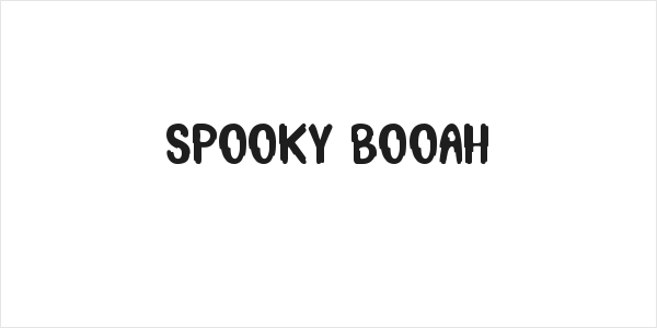 Spooky Booah Logo